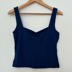 Double Lined Navy Tank